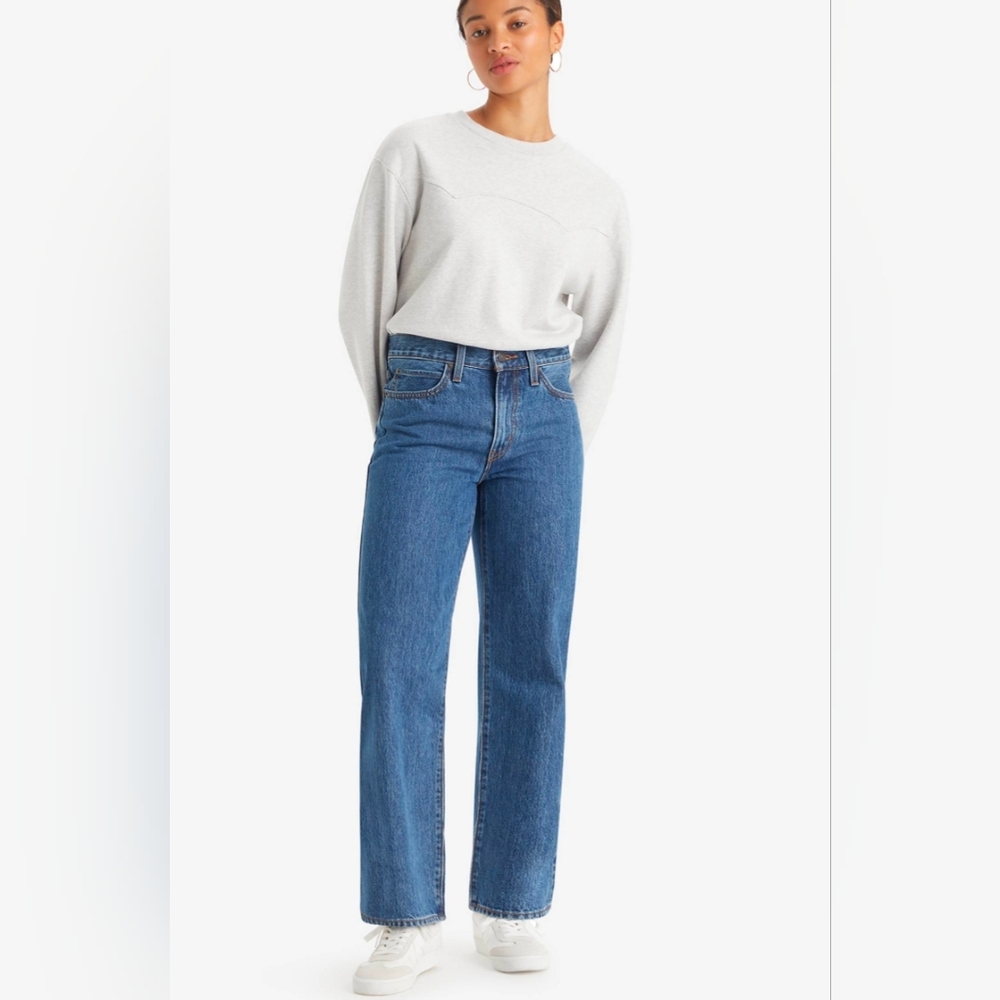 Levi's '94 Baggy Straight Medium Wash Jean Sz  30